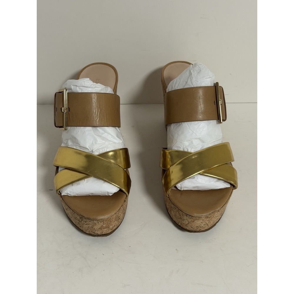 Kate Spade New York "Talula" cork wedge sandals, Women's Size 8M - Picture 5 of 9